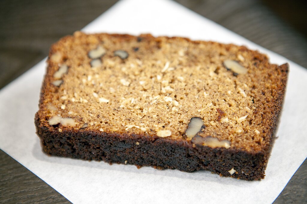 Coconut-Walnut Banana Bread