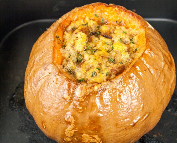 Roast Pumpkin Soup with Gruyère | www.spachethespatula.com #recipe