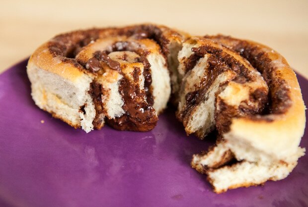 Chocolate Cinnamon Rolls | www.spachethespatula.com #recipe