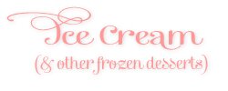 ice cream