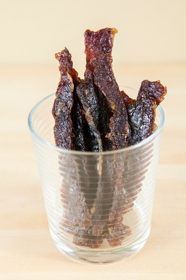 Spicy-Teriyaki Beef Jerky | www.spachethespatula.com #recipe