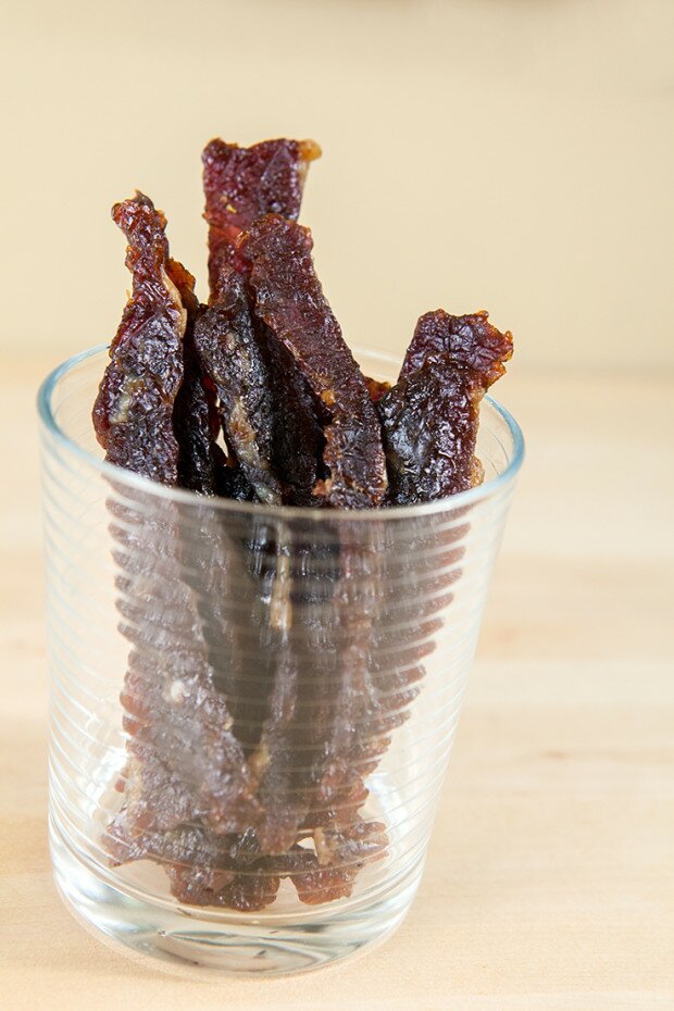 Spicy-Teriyaki Beef Jerky | www.spachethespatula.com #recipe