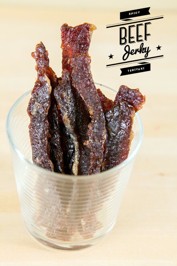 Spicy-Teriyaki Beef Jerky | www.spachethespatula.com #recipe