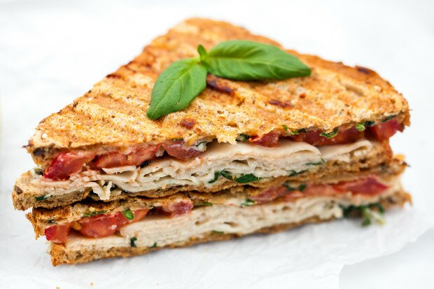 Turkey and Tomato Panini | www.spachethespatula.com #recipe