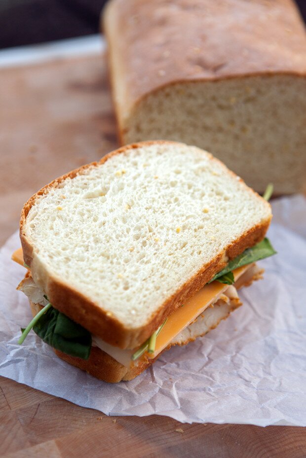Walter Sands' Soft and Fluffy Sandwich Bread | www.spachethespatula.com #recipe