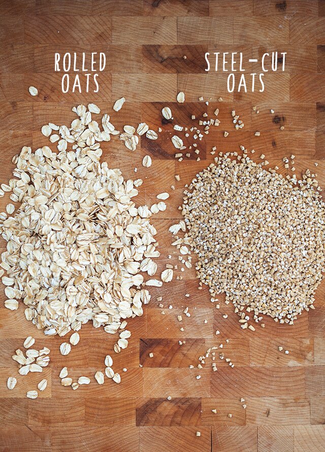 Rolled oats vs. Steel-cut oats | www.spachethespatula.com