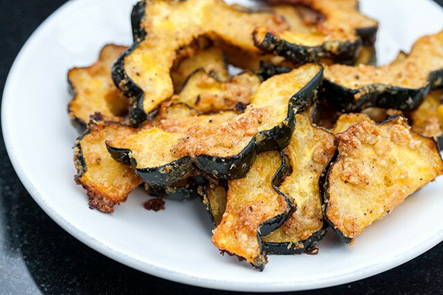 A few ingredients and 30 minutes in the oven and you have the best salty, cheese, garlicky, tender side dish EVER | www.spachethespatula.com #recipe