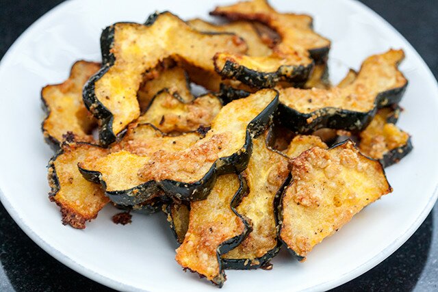 A few ingredients and 30 minutes in the oven and you have the best salty, cheese, garlicky, tender side dish EVER | www.spachethespatula.com #recipe