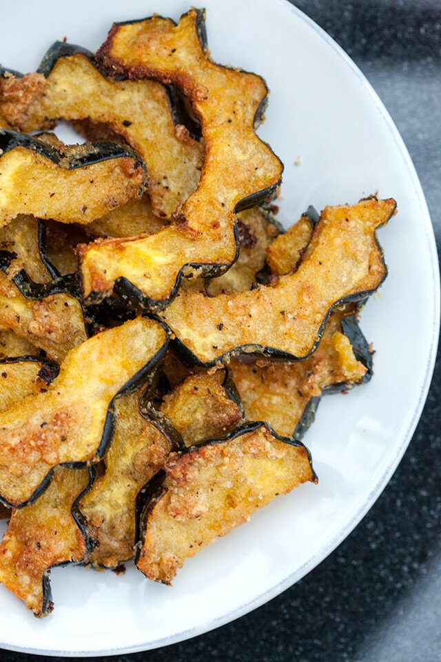 A few ingredients and 30 minutes in the oven and you have the best salty, cheese, garlicky, tender side dish EVER | www.spachethespatula.com #recipe