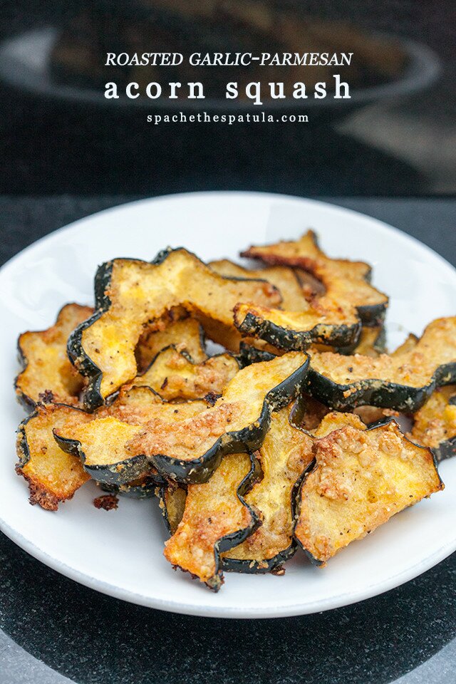 A few ingredients and 30 minutes in the oven and you have the best salty, cheese, garlicky, tender side dish EVER | www.spachethespatula.com #recipe