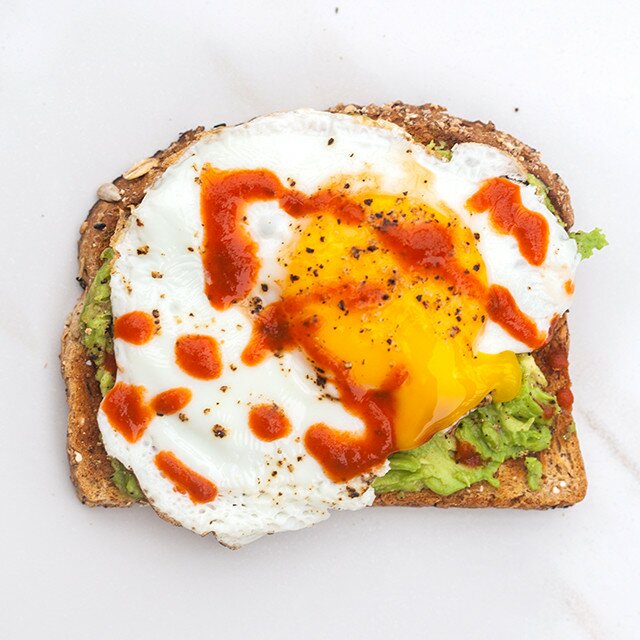 Avocado toast can be so much more interesting that just toast + avocado; check out these 5 awesome variations on the classic! | www.spachethespatula.com #recipe