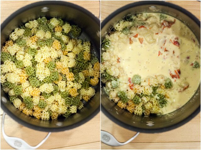 Creamy and delicious homemade mac n- cheese that has the flavor if pimiento cheese! | www.spachethespatula.com #recipe