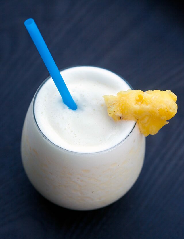 The easiest piña colada, ever! | www.spachethespatula.com #recipe