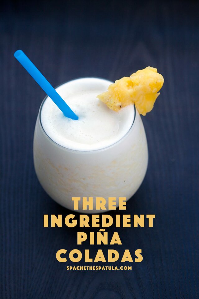 The easiest piña colada, ever! | www.spachethespatula.com #recipe